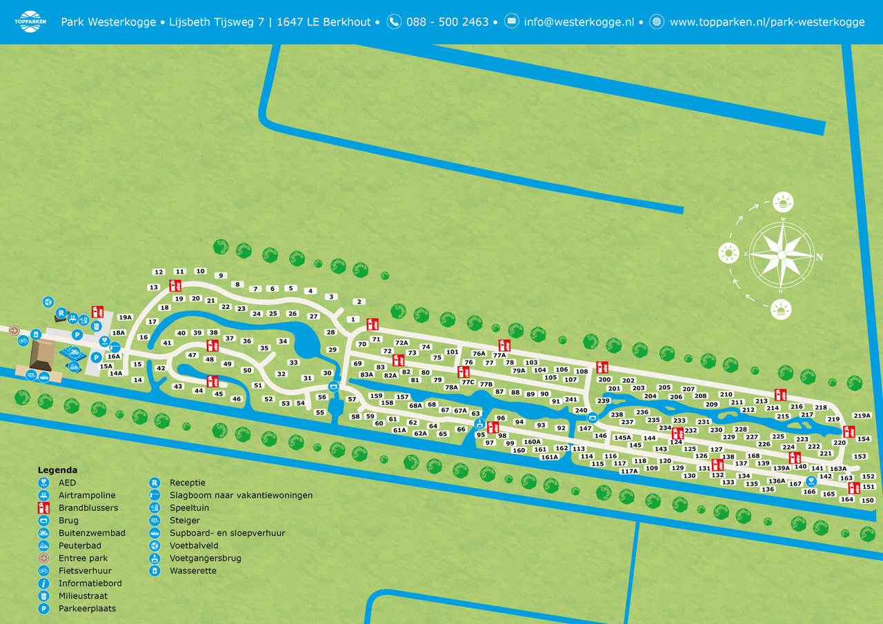 Park map Park Westerkogge