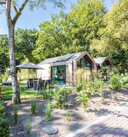 Residence Lage Vuursche Lodge Royal Eco 4 Personen Exterieur 3