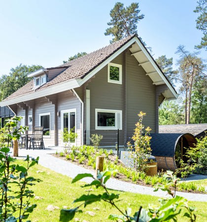Recreatiepark Beekbergen Villa 10 Personen Wellness (Hottub) 321 Exterieur 1