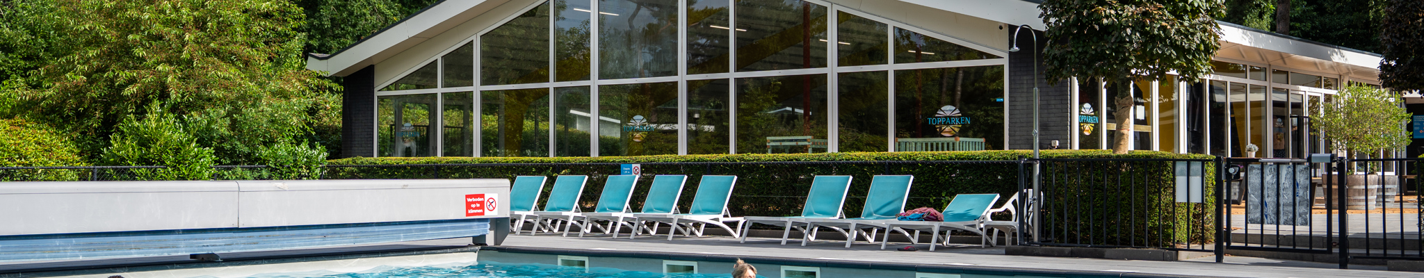 Heated outdoor pool