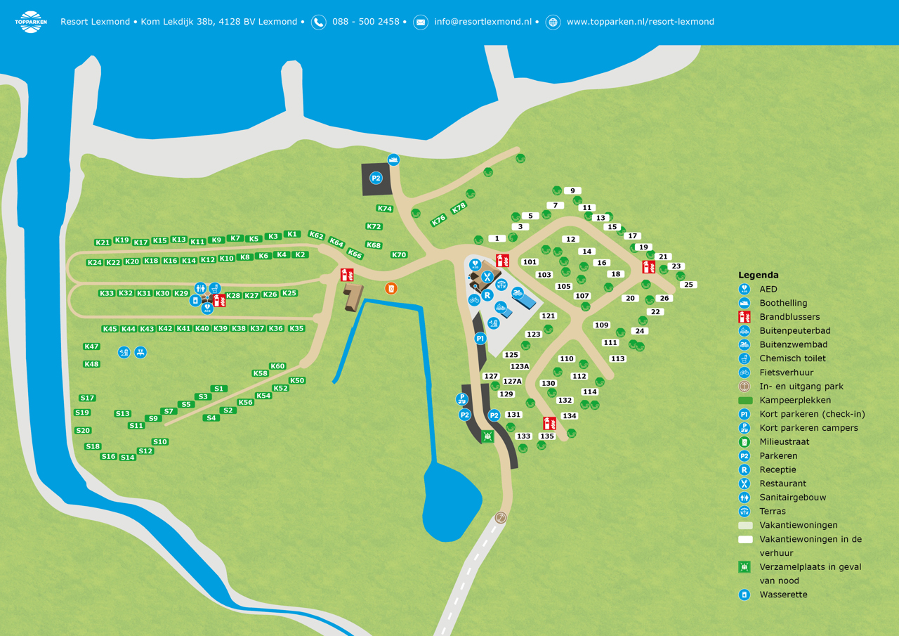 Map of Resort Lexmond